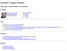 Tablet Screenshot of fabricio.org