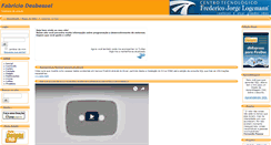 Desktop Screenshot of fabricio.pro.br